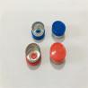 Buy cheap Blue Orange Aluminium Flip Off Seals 13mm 20mm Medicinal Aluminum Lid from wholesalers