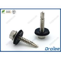 Buy cheap Hex Washer Head Stainless Steel 410 Roofing Screw with EPDM Sealing washer product