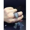 Buy cheap full diamonds ring 18kt gold with yellow gold or white gold from wholesalers