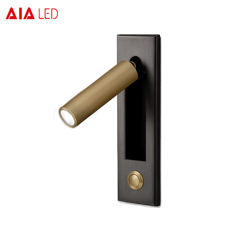 Modern led bed head reading light/wall reading light hotel/usb led reading lamp/reading light book