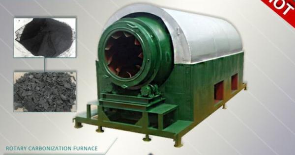 Buy cheap 10CBM 15kw Rice Husk Continuous Carbonization Furnace from wholesalers