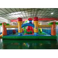 Buy cheap Kids Outdoor Inflatable Playground Equipment Anti UV Funny For Splash Park product