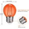 Buy cheap 200lm Dimmable LED Orange Edison Light Bulbs G45 2W from wholesalers