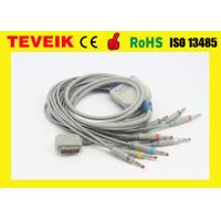 Buy cheap Siemens Ekg Ecg Cable With 10 Leads Banana 4.0 End Aha Standard product