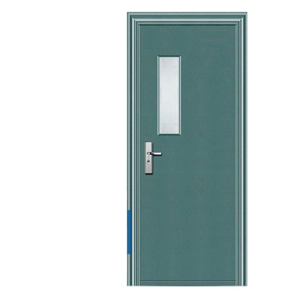 Buy cheap Metal Security Single Leaf UL 1.5H Fire Rated Door for school hotel apartment from wholesalers