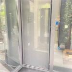 Fiberglass Anti Mosquito Net Trackless Retractable Fly Screens Door Flyscreen
