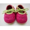 Buy cheap baby moccasins Newborn baby girl shoes crochet baby shoes infant sandals crochet kids slip from wholesalers