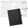 Buy cheap 2024 Large Academic Weekly Year Planner 100GSM Ivory Paper Black Color from wholesalers