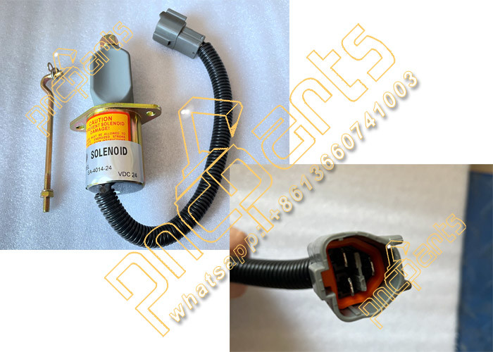 SA-4014-24 Fuel Shutoff Valve 24V Stop Solenoid For Cummins Engine Spare Parts
