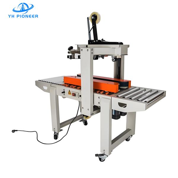 Buy cheap Steel Frame Automated Carton Sealer Machine , Carton Box Sealing Machine 4000W from wholesalers