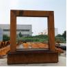 Buy cheap Anti Corrosion Corten Steel Vertical Water Wall 15 Inch Rain Curtain Waterfall from wholesalers