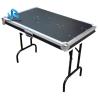 Buy cheap 19u Flight Road Case Universal Fold Out DJ Table With Low Profile Wheels from wholesalers