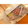 Buy cheap Leather Handle Blank 8oz Recycled Cotton Tote Bags from wholesalers