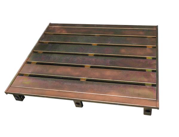 Buy cheap Powder Coating Heavy Duty Metal Pallets Durable 2 / 4 Way Access from wholesalers