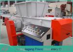 Single Shaft Plastic Grinding Machine / Durable Wood Shredding Equipment