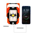 Zoom Solar LED Outdoor Landscape Lighting 6W COB SMD5730 4400mAh Rechargeable