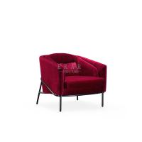 Buy cheap Upholstered Fabric Arm Modern Design Leisure Chair product
