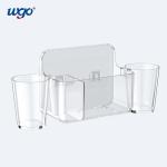 32cm Wide Self Adhesive Toothbrush Cup Holder WGO Toothbrush Holder Wall Suction