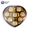 Buy cheap New style wedding packing gift plastic chocolate hearts box from wholesalers