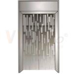 2mm Elevator Stainless Steel Sheet Grey Color Mirror Finished Metal Etched