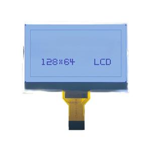 Wholesale 128 X 64 Graphic LCD Display 250 Cd/M2 Monochrome LCD Screen 3.3V from china suppliers