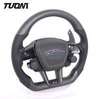 Buy cheap Leather Led Sport Audi Rs6 Carbon Steering Wheel Alcantara ODM product