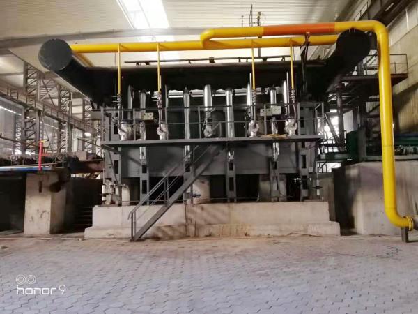 Buy cheap 1100C Walking Beam Furnace Aluminum Melting Continuous Induction Furnace from wholesalers