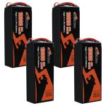 10 inch Drone Lipo Battery 6S 10000 MAh 22.2V with High Capacity and XT60