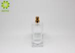 Transparent Glass Perfume Spray Bottles 100ml ISO GSG TUV Certificated