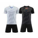 Craft Your Victory: Personalize Your Game With Custom Soccer Kits Black White