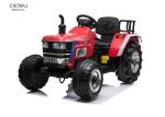 Led Light Childs Plastic Ride On Tractor 135*76*81CM 2.4G RC
