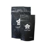 China Manufacturer Black Opaque Child Proof Resistant Pouches Smell Proof