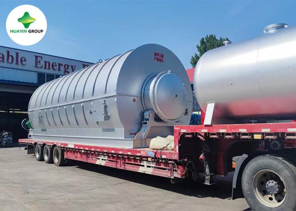 Buy cheap CE ISO Waste Plastic To Fuel Machine 1 Tone Plastic Pyrolysis Plant from wholesalers