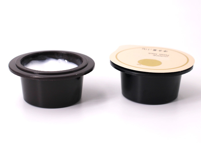 10g Capacity Plastic Sleeping Mask Pods For Skin Care Packing With Sealing Cover