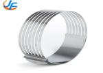 RK Bakeware China Foodservice NSF Aluminum Cake Mould , Round Mousse Ring Cake