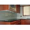 Buy cheap White Plate Glass Backsplash , Painting Laminate Backsplash Low E Glass from wholesalers