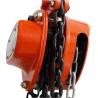 Buy cheap Red 5 Ton Manual Chain Block , Stainless Steel Hand Chain Hoist from wholesalers