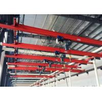 Buy cheap SANTO 2 Ton Semi Automatic KBK Crane Flexible Double Girder Suspension Crane product