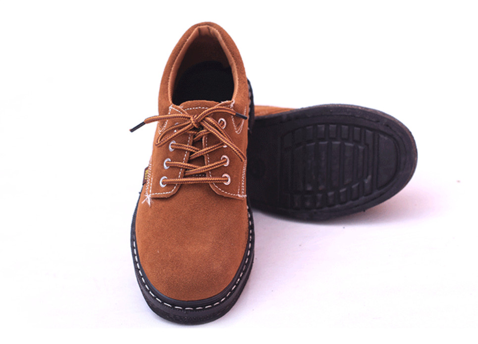 Solid Bottom Tire Bottom Anti Smashing Anti Stab Welding Safety Shoes Wear Resistant And Breathable Cowhide