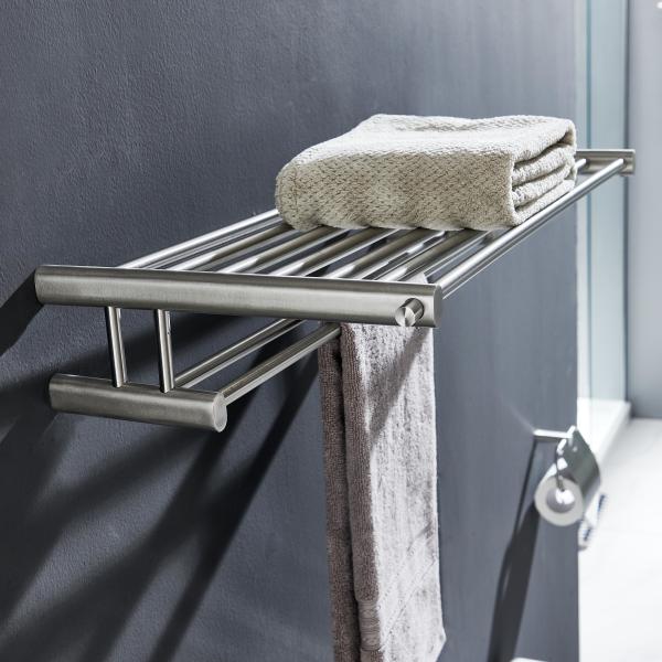 Buy cheap 62.5cm OEM Bathroom Towel Racks Hanger Sus304 Hole Drilling Installation from wholesalers