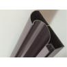 Buy cheap Anti Rust Aluminum Cabinet Door Extrusion / Frame Extrusions Coffee Color from wholesalers