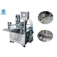 Buy cheap Two Nozzles Essential Oil Filling Machine 30 Bottles Per Minute , 3 Persons product