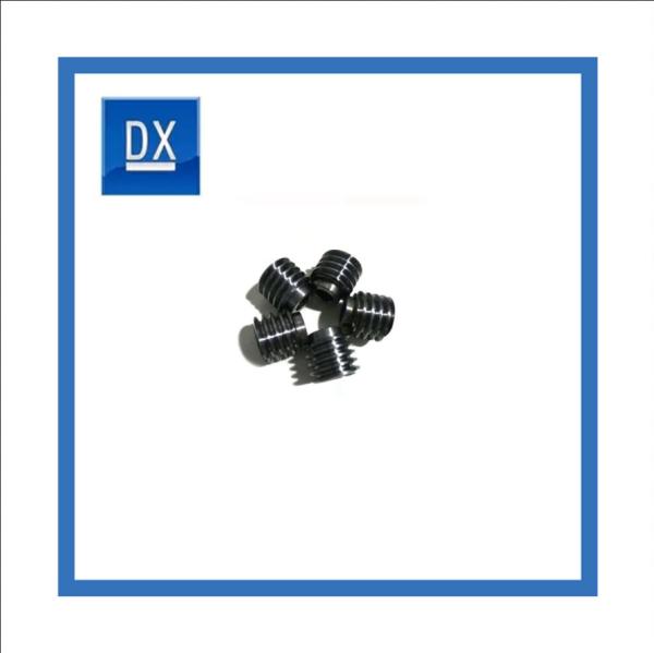 Buy cheap Stainless steel oxidation blackened double lead inch short transmission worm from wholesalers