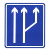 Buy cheap Road Information Guide Signs Blue and White Color Sign Thick Aluminum Traffic Sign Board Cost from wholesalers