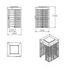 Buy cheap Stadiums Full Height Turnstile Gate from wholesalers