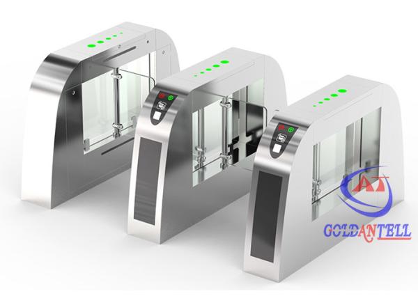 Buy cheap Standard Silver Swing Barrier Gate Ticketing System 600mm Arm Length from wholesalers