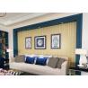 Buy cheap Golden And Gray Sandstone Particle Modern Removable Wallpaper Bedroom Striped Wallpaper from wholesalers