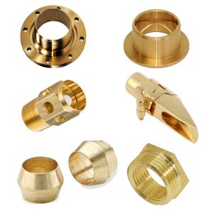 Buy cheap ISO9001 Copper Brass CNC Turned Components Anti Oxidation Practical from wholesalers