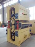 Buy cheap 2 heads 2 sides calibrating wide belt sander for plywood MDF board BSG2613RF from wholesalers