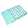 Buy cheap Aluminum Frame HVAC F6 Synthetic Fiber Pocket Bag Air Filters With 6 Pockets from wholesalers